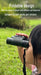 10x25 Compact Folding Binoculars — Lightweight Pocket Travel Binoculars for Adults & Kids