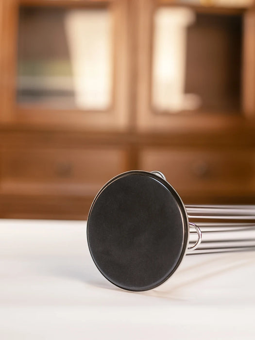 Silver Rotating Coffee Capsule Rack – 360° Base, Holds 40 Pods