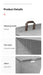 Foldable Adhesive Wall Laundry Hamper – Punch-Free Mesh Basket