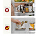 Rotating Fridge Organiser Bin – Soda Can & Bottle Holder, 360° Access