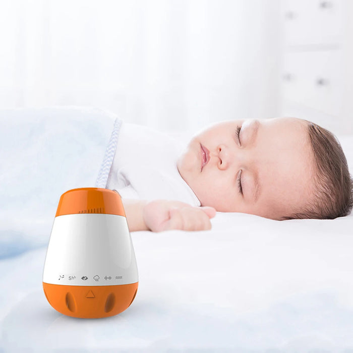 White Noise Sleep Machine for Babies — Voice‑Activated, Rechargeable