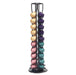 Rotating Metal Coffee Pod Holder — Plated Rack for Nespresso Capsules (Black, Silver, Gold)