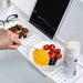 Expandable Bath Tray with Draining Design – Plastic Tub Caddy