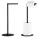 Stainless Steel Freestanding Toilet Roll Holder – 4–5 Roll Storage