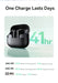 Baseus E Series – ANC True Wireless Earbuds, 12mm SuperBass, Bluetooth 6.0