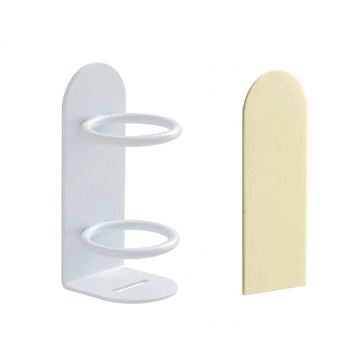 Punch-Free Wall-Mounted Toothbrush Holder — Wrought Iron, Compact Wall Storage