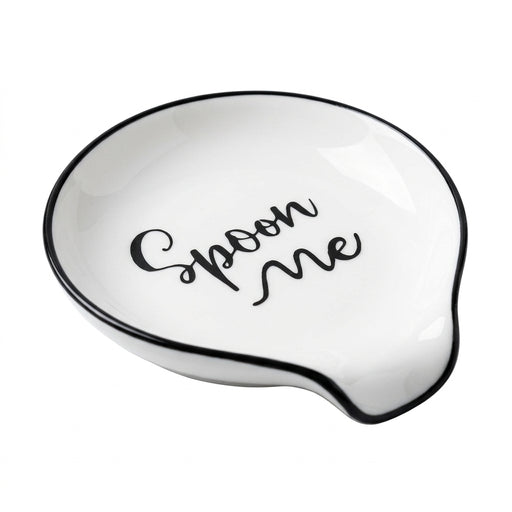 White Ceramic Spoon Holder & Tray – Versatile Kitchen Organiser