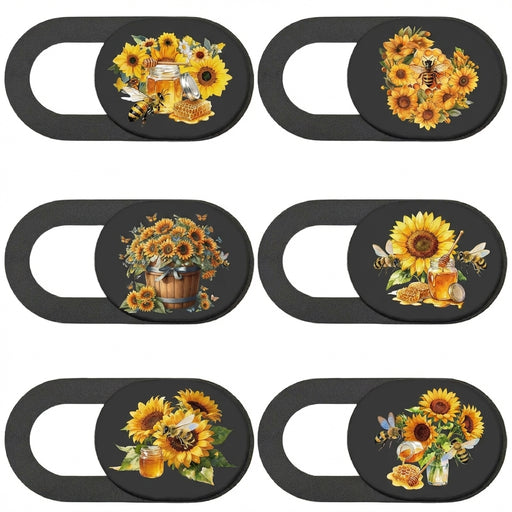 6-Pack Sliding Camera Covers for Laptops, Tablets, Smartphones & Mini PCs