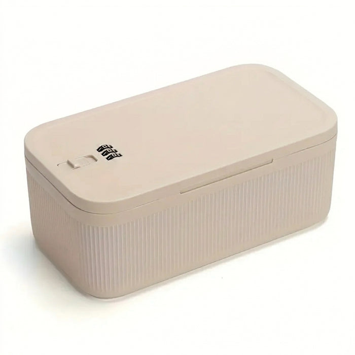 Lockable 2L Storage Box – Plastic Lock Box for Home, Office & School