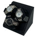 PU Watch Winder for 3 Automatic Watches