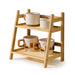 2-Tier Bamboo Spice Rack – Counter & Cabinet Organiser