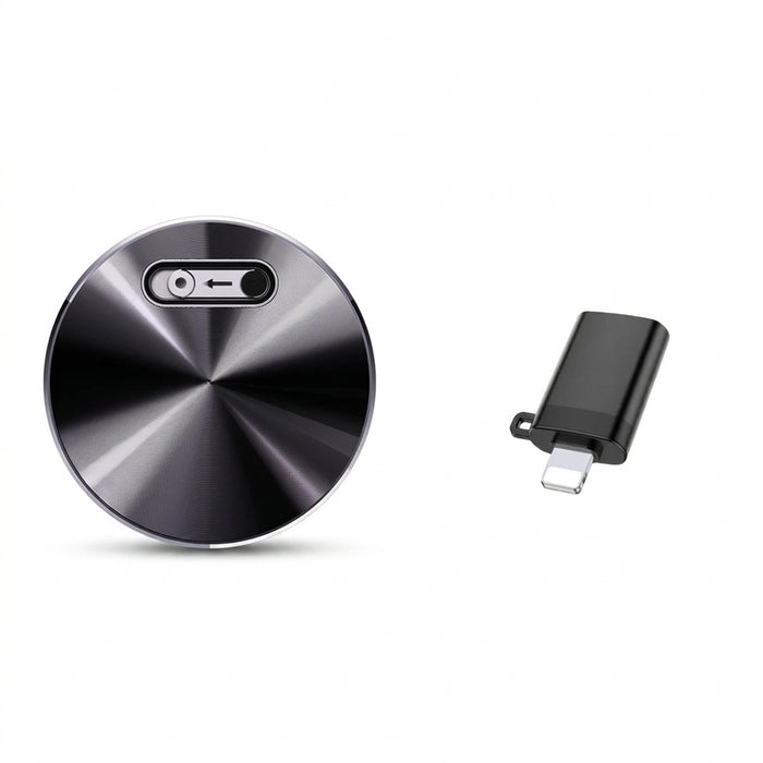 Mini Voice-Activated Recorder Q37 with Built-in Magnet — Portable WAV/MP3 Dictaphone