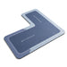 Minimalist Diatomaceous Earth Non-Slip L-Shaped Shower Door Mat