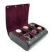 6-Slot PU Leather Watch Travel Case – Roll Organiser for Men & Women