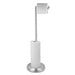 Stainless Steel Freestanding Toilet Roll Holder – 4–5 Roll Storage