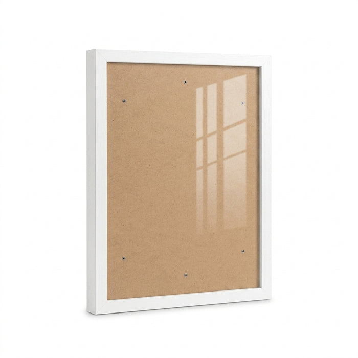 Classic Wood Photo Frame — 21 × 30 cm & 30 × 40 cm, Black or White