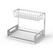 2-Tier Sliding Under-Sink Organiser – Rustproof Metal Storage for Kitchen & Bathroom Cabinets