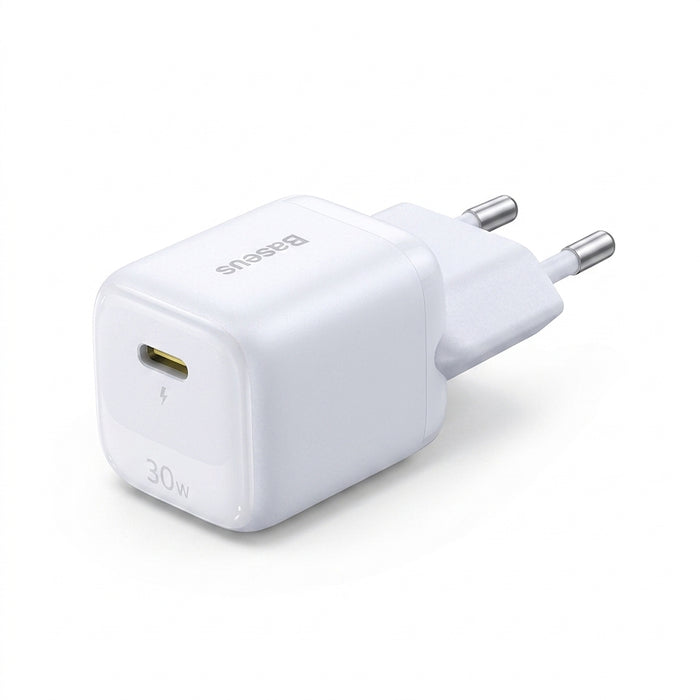 30W GaN USB‑C PD Fast Charger — Works with iPhone 12–17 & USB‑C Devices (EU Plug)
