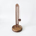 Solid Wood Paper Towel & Wrap Holder — Cat Paw / Four‑Leaf Clover / Cat