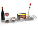 Transparent Expandable Bath Tray – Adjustable Tub Shelf, Anti‑Slip, Easy to Clean