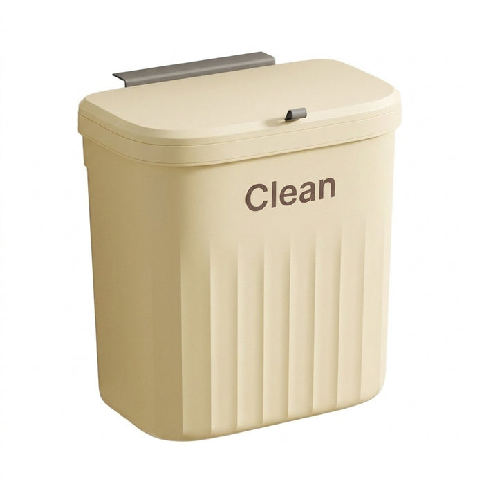 Hanging Bin for Cabinet Door – 8.5 L or 12 L, Wall‑Mounted with Lid