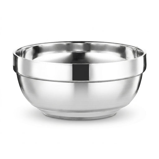 14.5cm Stainless Steel Bowl – Durable, Stackable for Mixing, Pickling, Salad & Fruit