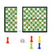 Portable Ludo, Chess & Backgammon Foldable Travel Game Set