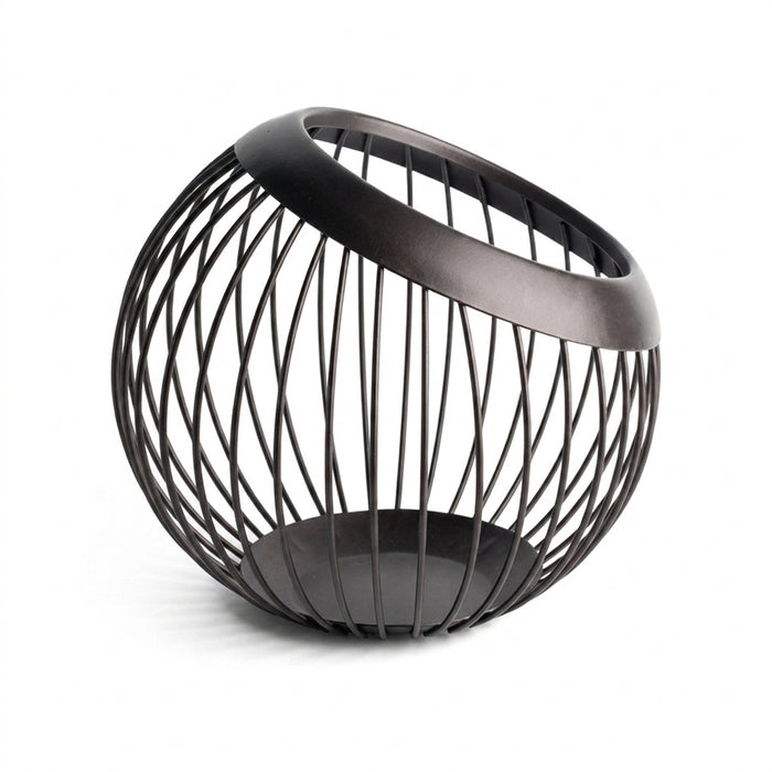 Vintage Mesh Coffee Capsule Basket – Metal Coffee Pod & Fruit Holder